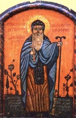Makarios koptische icoon 56.jpg
