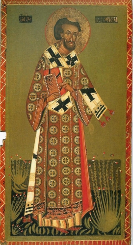 Paneel van een deesis,15e eeuw,Kerk van de Kruisverheffing, Drogobytch, Lviv region, Ukraïne.JPG