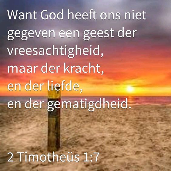 bijbeltekst 2 timotheus 1,7