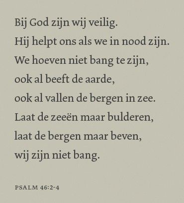tekst bijbel Psalm 46,2-4