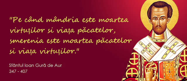 ioan gura de aur citat smerenia