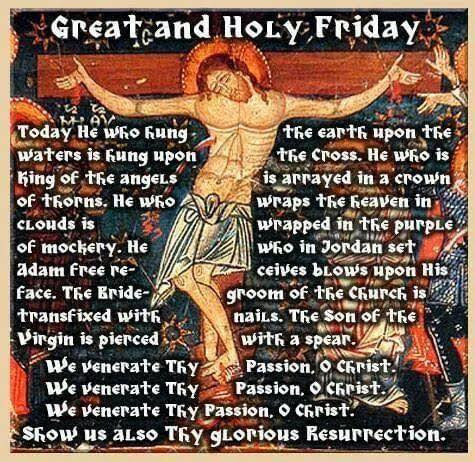 GROTE EN HEILIGE VRIJDAG