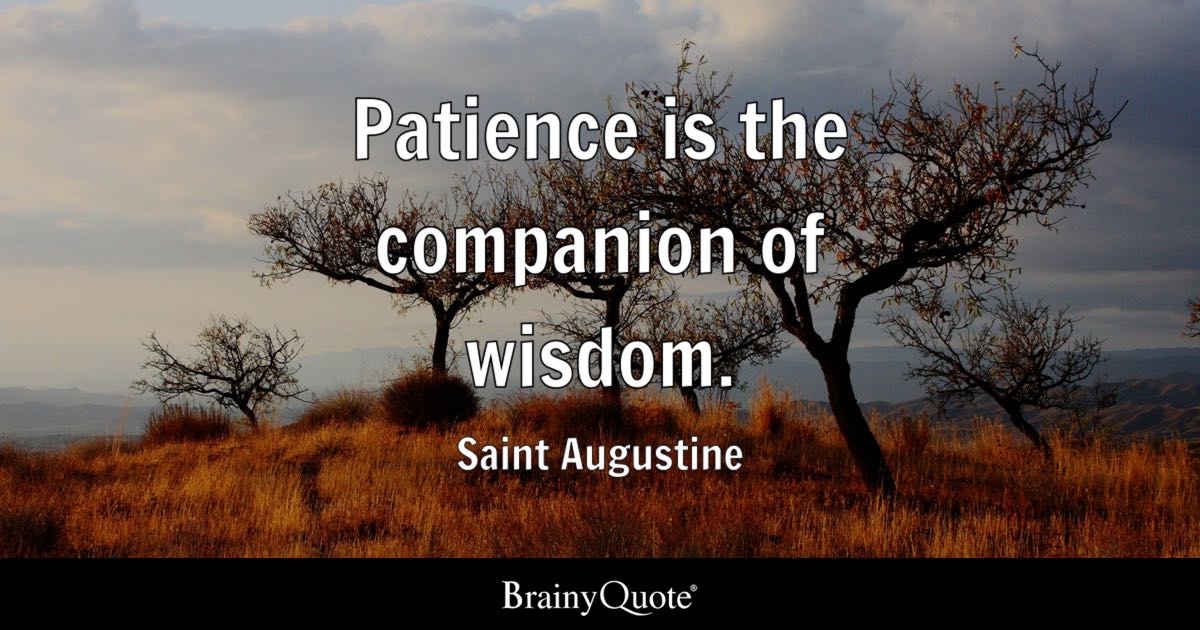 CITATEN 2 Patience is the compagnon..