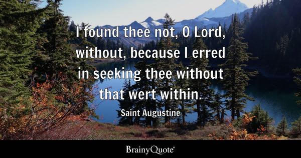 CITATEN 7 I found thee o Lord....