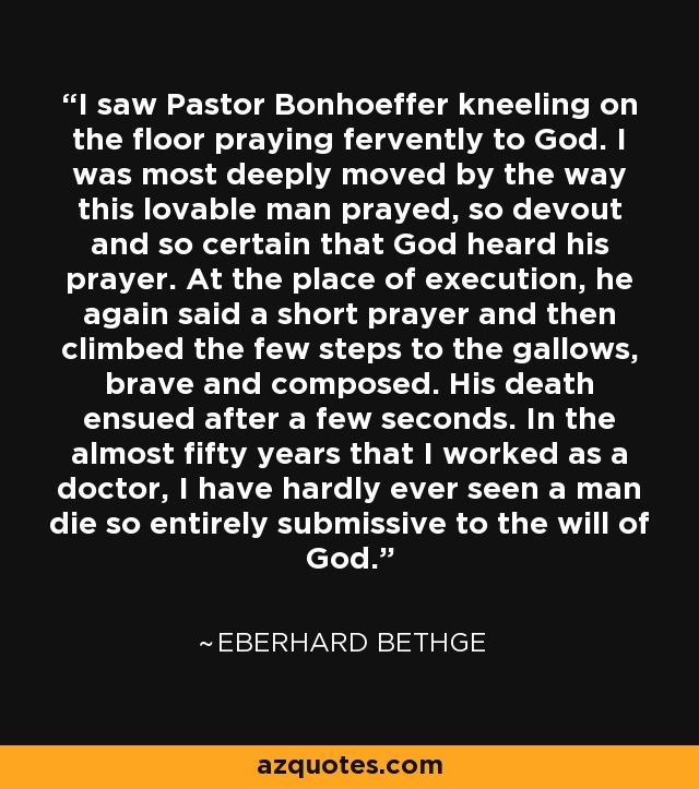 BONHOEFFER