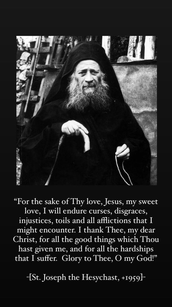 JOZEF DE HESYCHAST