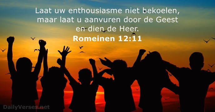 bijbeltekst romeinen-12-11-2
