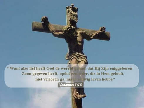 Bijbeltekst Johannes 3, 16